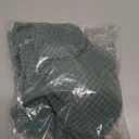 Toilet Lid Cover and Toilet Tank Cover Stretch Toilet Covers Set for Bathroom, Polyester Spandex Jacquard Fabric, Machine Washable, with Elastic Bottom, Sage Green