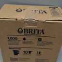 Brita Large Water Filter Pitcher for Tap and Drinking Water, Includes 1 Standard Filter, BPAFree, Lasts Two Months, 10Cup Capacity, Bright White