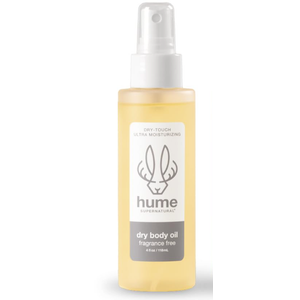 HUME SUPERNATURAL Dry Body Oil Spray - Moisturizing Oil for Dry Skin, After Shower Hydrating Body Oils for Women and Men, Nourishing, Glow, Fragrance Free