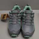 OUTJET Women's Waterproof Hiking Shoes Lightweight Non-Slip Trails Walking Shoes Outdoor Sneakers 10