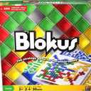 Mattel Games Blokus XL Board Games for Family Night, Brain Games for 2 to 4 Players, Oversized Board and Pieces 