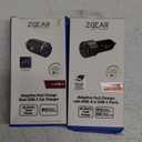 Set of two Zgear Adaptive Fast Charging Duel USB Car Chargers