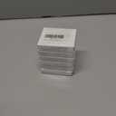 6 x Airtag Holder,Hard PC IML Airtag Case with Keychain Compatible with Apple Air Tag,Dust and Shock Proof Air Tag Holder for Kids,Dogs,Cats,Keys,Luggage-Clear