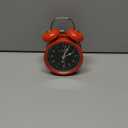 La Crosse Clock 617-3314 Red Twin Bell Quartz Alarm Clock