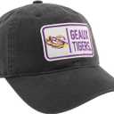 ZHATS Men's Standard NCAA Officially Licensed Hat Scholarship Patch Charcoal Defer