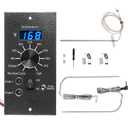 Digital Thermostat Kit Replacement for Traeger Pellet Grills, Traeger Pro Controller Upgrade Thermometer Control Panel Replacement Parts, with RTD Temperature Sensor and Dual Meat Probes