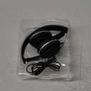 GPX IAH57B Wired Headphones Padded 3-d Accs Swivel Earcups/adjustable Headband