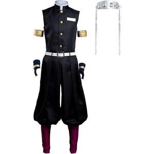 Gonriya Mens Costume Anime Cosplay Outfit Uniform for Adult, Size 2XL