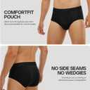 5Mayi Mens Briefs Underwear Cotton Brief Underwear for Men Pack, 4XL