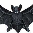 Design Toscano CL5847 Key Hook Rack - Vampire Bat Key Holder Wall Sculpture - Bat Figure - Halloween Bats,Medium