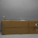 4 Tier Folding Shelf with Wheels, Wood and Metal Bookshelf, no Assembly Foldable Storage Shelves, Vintage Storage Rack for Living Room, Bedroom, and Home Office