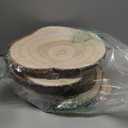 8 Pack 10-12 Inch Large Wood Slices for Centerpieces, Wood Rounds for Tables Decor, Wood Centerpieces for Tables, Rustic Wood Circles for DIY Crafts and Wedding Decor