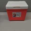 LifeBROS 11 Qt Insulated Portable Cooler Leak-Proof Ice Chest Lunch Box Hard Coolers with Extra Ice Pack for BBQ, Camping, Pincnic-Red