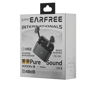 EARFREE-i5 TWS Earbuds Hybrid Active Noise Cancellation Headphones LDAC HiFi Sound Wireless Earphones 48dB ANC IPX5 Bluetooth 5.3 Game Mode 54ms