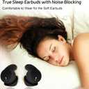 LOBKIN Sleep Earbuds, Noise Blocking Sleeping Headphones Mini for Sleeping Working