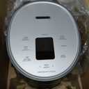 CUCKOO Micom Rice Cooker 3-Cup Uncooked / 6-Cup Cooked with Nonstick Inner Pot, Small Rice Maker with 8 Menu Options, Fuzzy Logic Technology, Auto Clean, Quick Rice Mode, Gray (CR-0375FG)