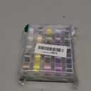 Outus Assorted Colors 50 Pieces Prewound Thread Bobbins with Bobbins Box for Compatible with Brother Sewing Machine Emergency and Travel, DIY and Home