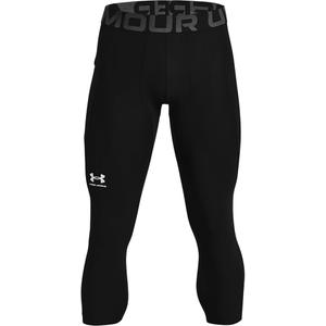 Under Armour Men's Armour HeatGear 3/ 4 Leggings , Black (001)/ Pitch Gray, Large