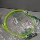 3 x Flexzilla Garden Lead-in Hose 5/8 in. x 5 ft., Lightweight All-Weather Water Hose, Durable and Flexible, Leak-Free Connections