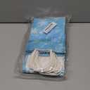 24Pcs Snowflake Gift Paper Bags Snowflake Castle Candy Treat Goodie Bags with Handle for Wonderland Snowflakes Birthday Winter Party Supplies