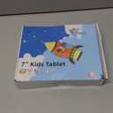 weelikeit Kids Tablet, Android 14 Tablet for Kids, 7 inch with Case, 8GB (4+4), and 64GB (Expandable up to 512GB) for Toddler Children, Parental Control, Dual Camera, WiFi, Gift, for Ages 3-14 (Pink)