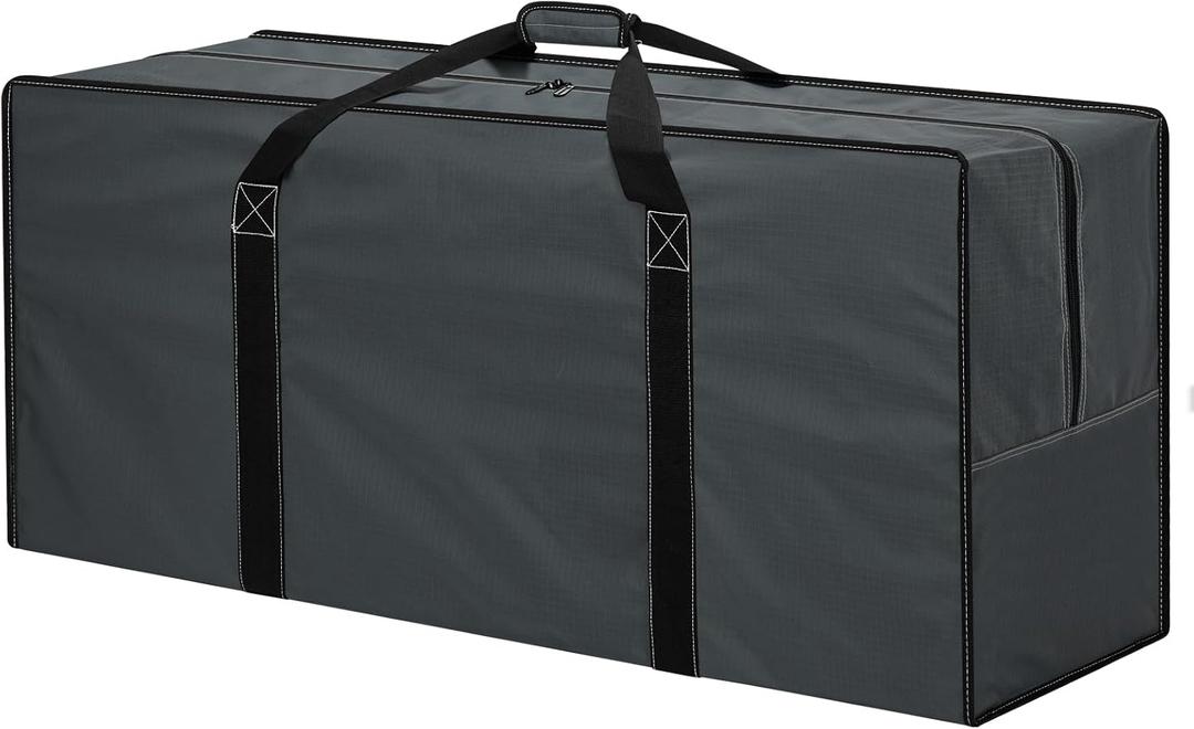 iFARADAY 155L Oversized Duffle Bag - 42 Extra Large Heavy Duty Water Resistant Travel Bag for Camping Moving Storage (Grey)