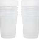 Healthy Packers Food Storage Containers with Lids (32 oz - 12 Pack) - Freezer Containers - Deli Quart Cups - Soup Containers | Microwave, Dishwasher and Freezer Safe