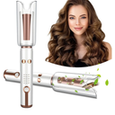 Automatic Curling Iron, Auto Hair Curler with Large Rotating Barrel & 5 Temps & Timer, Anti-Scald & Anti-Tangle with Auto Shut-Off, Automatic Hair Curlers for Hair Styling