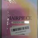 CJL HAIR 2PCs Small Cute Messy Bun Hair Piece for Thin Hair Women Mini Synthetic Curly Bun Scrunchies Updo Hairpieces Sand