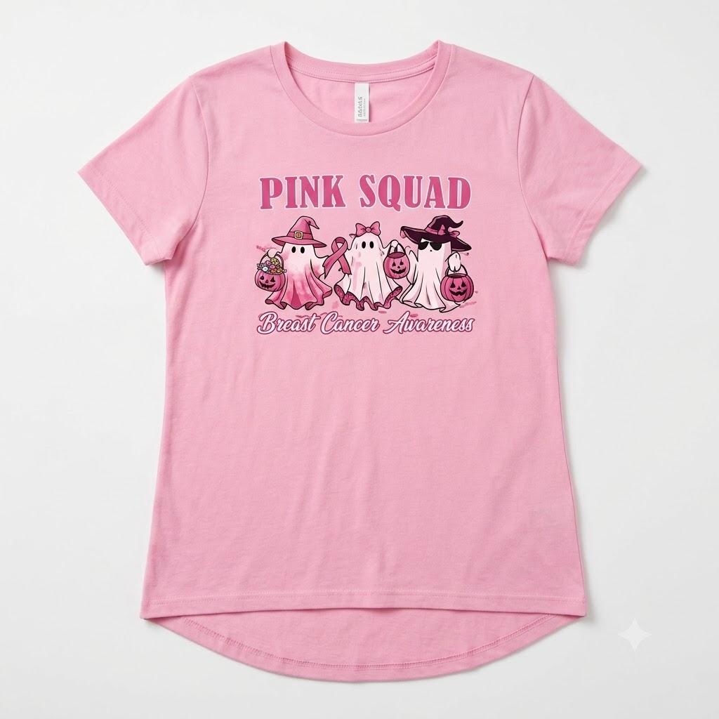 Pink Squad T-shirt, L/G