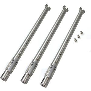 Parts DA118 19.5" Stainless Steel Grill Burners for Weber 62752, Weber Genesis 300 Series (2011-2016), Genesis E310 E320 E330 S310 S320 S330 Gas Grills with Front Control Knob