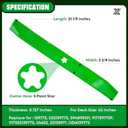 Youxmoto 42 inch Mower Blade Fit for AYP 139775, 532139775, for Poulan PP24001 PP24003 Husqvarna 532139775 594893101 LTH 1742A 1742B 1742C 1742D 18542A, for McCulloch 532139775 with 42'' Deck