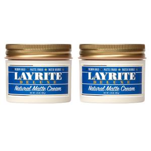 Layrite Deluxe Natural Matte Cream 4.25 of 2 pack