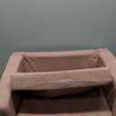 Toddle & Kids Chair,2-in-1 Soft Toddler Couches that Fold Out,Toddler Chairs Comfy 1-3 Years Old,Convertible Sofa to Lounge,Pink