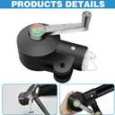 Patio Umbrella Parts - Cantilever Umbrella Stand with Adjustable Rocking Handle, Suitable for Courtyard and Garden