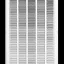 20" X 36 Steel Return Air Filter Grille for 1" Filter - Fixed Hinged - Ceiling Recommended - HVAC Duct Cover - Flat Stamped Face - White [Outer Dimensions: 22.5 X 37.75]