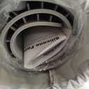 Waterproof Electric Food Warming Mat, Food Grade Silicone Warming Tray with 17 Temp Setting and 6 Hours Timer, Full Surface Warming Mat for Food, Roll Up Food Warmer Mat for Parties (Dark Gray)