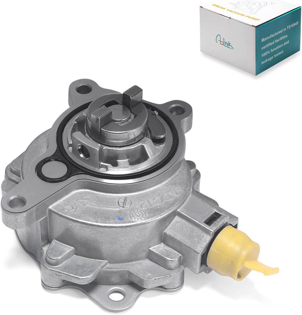 AULINK Brake Booster Vacuum Pump LR047384 OE Replacement for Ford Edge Escape Focus Fusion Jaguar Land Rover Range Rover Lincoln 2.0L # 724807650, LR025601, LR039592, BB5Z2A451C