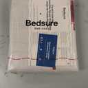 Bedsure King Size Christmas Duvet Cover Set - Festive Bedding Collection Featuring a Reversible Red Plaid Buffalo Check Design, Includes 1 Duvet Cover and 2 Pillow Shams (King, Reindeer)