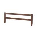 CC KITS Safety Guard Rail for Baby, Kids, and Children - Solid Wood Safety Bed Rail for Toddlers - Easy Installation - Premium Protection for Bunk, Twin, Full, Queen and King Size Beds - (Brown/Pecan) 42.5"W x 14.75"H