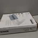 KOHLER 25875-0 Hyten 3" Height, Elevated Soft Close Elongated Toilet Seat, Contoured Seat with Grip-Tight Bumpers, Quick-Attach Hardware, No Slam Toilet Seat, White