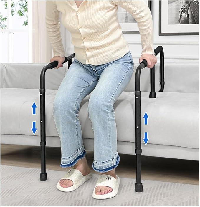 Couch Stand Assist, Chair Assist for Elderly Sit to Stand, Grab Bar Standing Aids for Seniors, Couch Cane Stand Up Assistance Handle, Chair Lift Assist Devices, Daily Living Mobility Aid