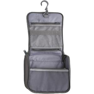 Generic Portable Cosmetic Bag Waterproof Travel Organizer for Outdoor Adventures, Gray, 17.5cmx19cmx7.5cm