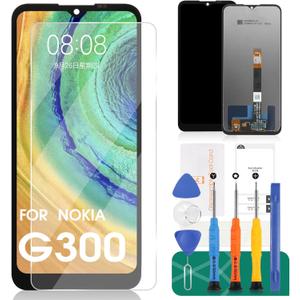 for Nokia G300 Screen Replacement for Nokia G300 5G LCD Display for TA-1374 N1374DL Digitizer Touch Screen Assembly Replacement Repair Parts
