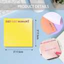 2 x 24 Pack Inspirational Sticky Notes, 720 Sheet Positive Self-Stick Note 3x3, for Gifts, Teacher, Students, Coworker, Colleague, Office and School Supplies