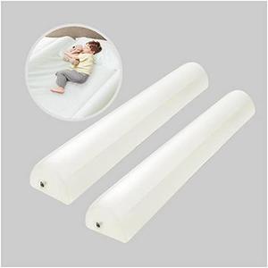 USHMA [2-Pack] Travel Bed Rails for Toddlers | Inflatable Bed Rails, Blow Up Bed Rails for Kids | Toddler Bed Guard Rail for Full, Queen, King Size Beds | Portable Bed Rail for Home, Hotel or Travel