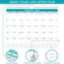 Calendar 2026, 12 Months from January 2026 to December 2026,11.5" x 14.6", with Julian Date