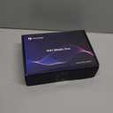 Fosi Audio MC101 Bluetooth Stereo Amplifier Home Audio Component Mini Amp with VU Meter 2 Channel HiFi Receiver for Passive Speakers with Bass Treble Tone Control Vintage All Aluminum Alloy Build