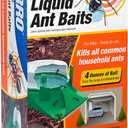 TERRO T1804-6 Outdoor Ready-to-Use Liquid Ant Bait Killer and Trap - Kills Common Household Ants - 4 Bait Stations