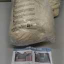 2 Pieces T Cushion Chair Covers with Arms Thick Velvet Couch Cover Stretch T Cushion Sofa Covers for Living Room Chair Cover with Individual T Cushion Covers , Washable (1 Cushion Chair, Ivory)